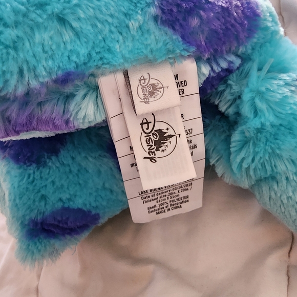 Disney Pixar Sulley Pillow, Monsters Inc. Stuffed Animal - Picture 3 of 9
